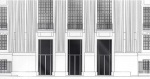 Detail der Fassade 